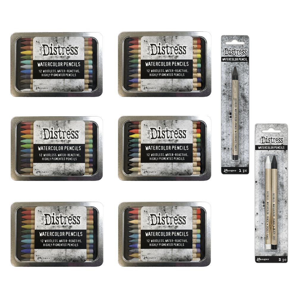 Distress Watercolor Pencil Sets Ranger Ink 