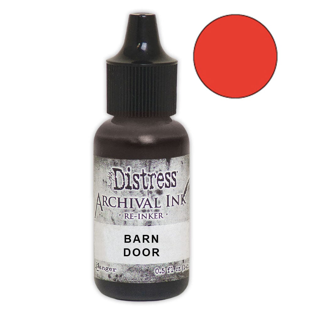 Tim Holtz Distress® Archival Re-Inker Barn Door .5 oz Ink Archival Ink 