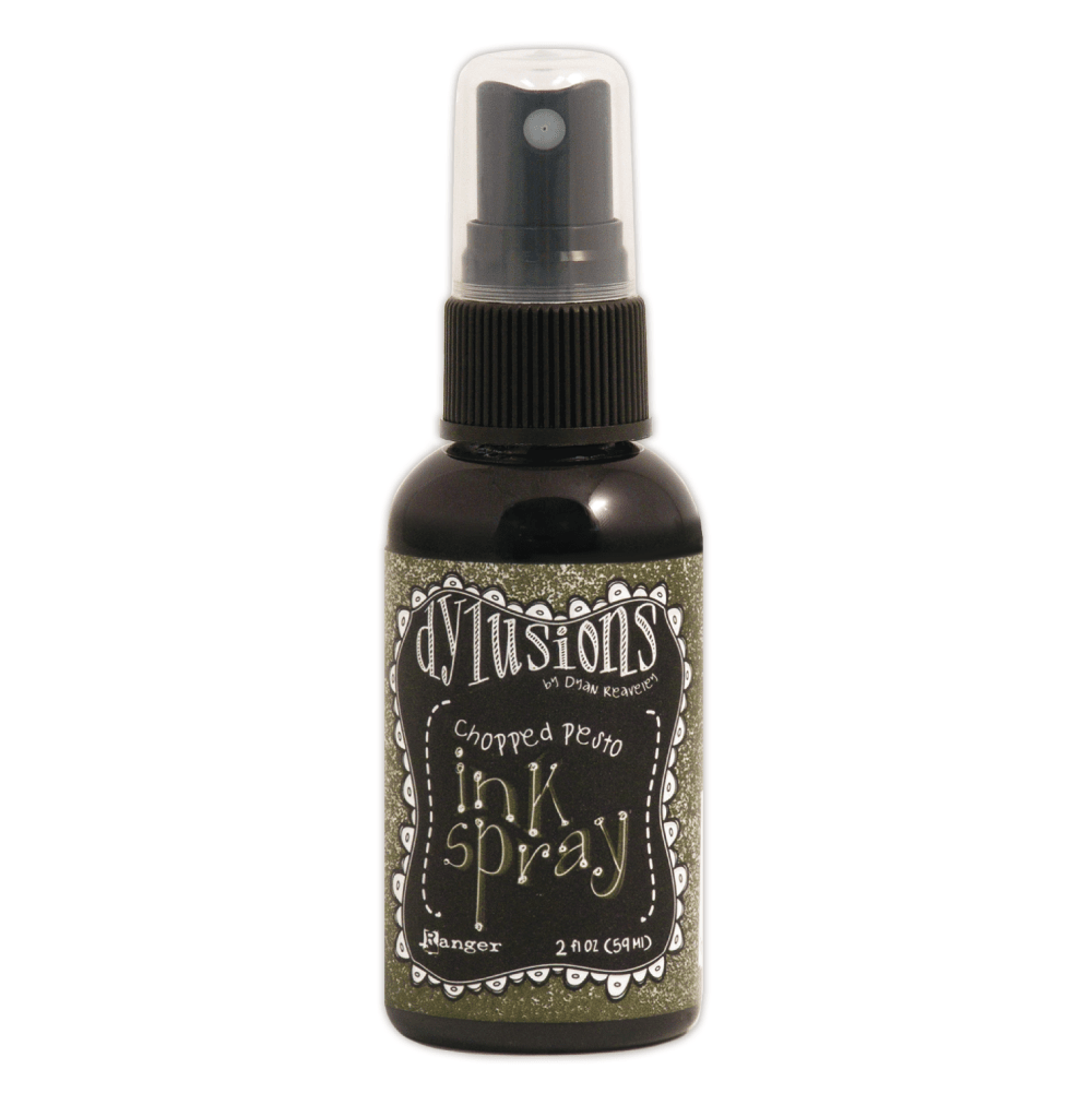 Dylusions Ink Spray Chopped Pesto, 2oz Sprays Dylusions 