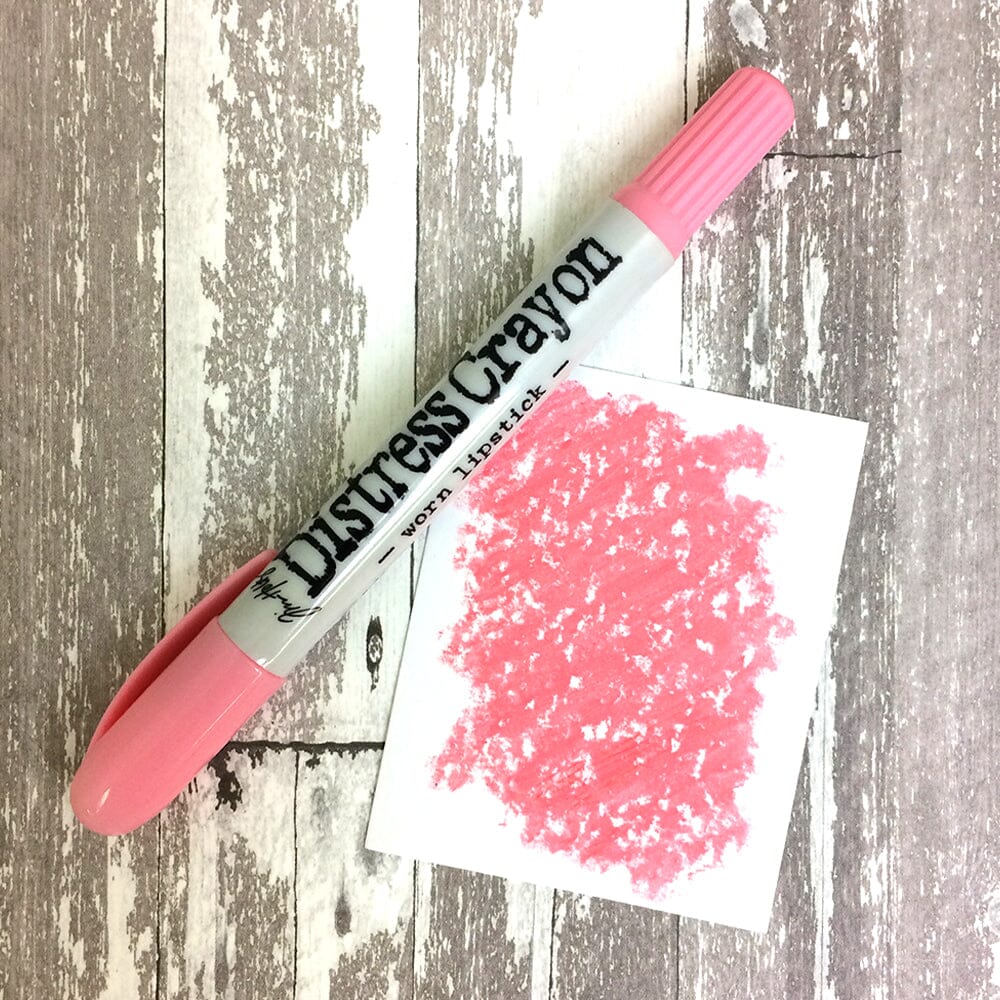 Tim Holtz Distress® Crayon Worn Lipstick Writing & Coloring Distress 