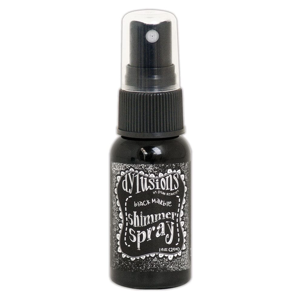 Dylusions Shimmer Spray Black Marble, 1oz Sprays Dylusions 