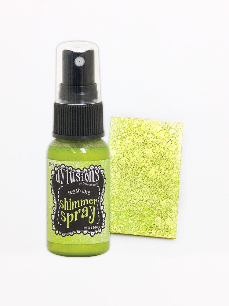 Dylusions Shimmer Spray Fresh Lime, 1oz Sprays Dylusions 