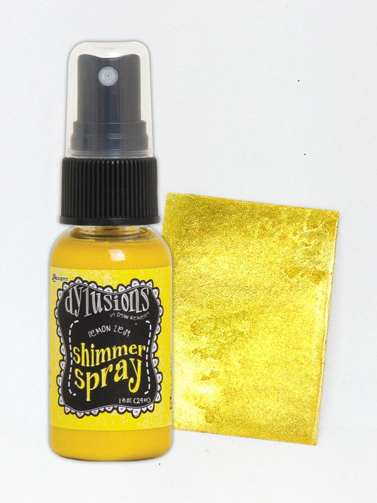 Dylusions Shimmer Spray Lemon Zest Sprays Dylusions 