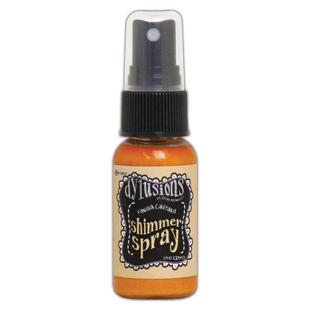 Dylusions Shimmer Spray Vanilla Custard Sprays Dylusions 