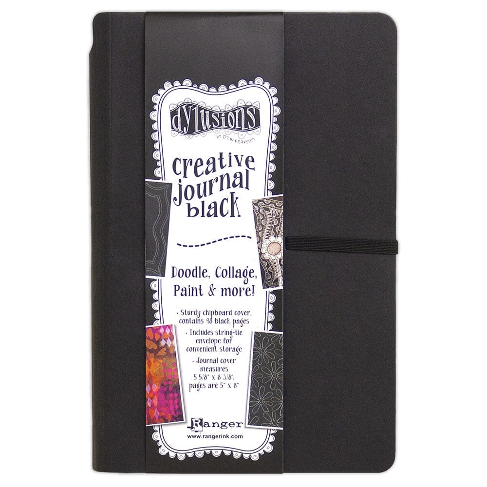 Dylusions Creative Small Black Journal Surfaces Dylusions 