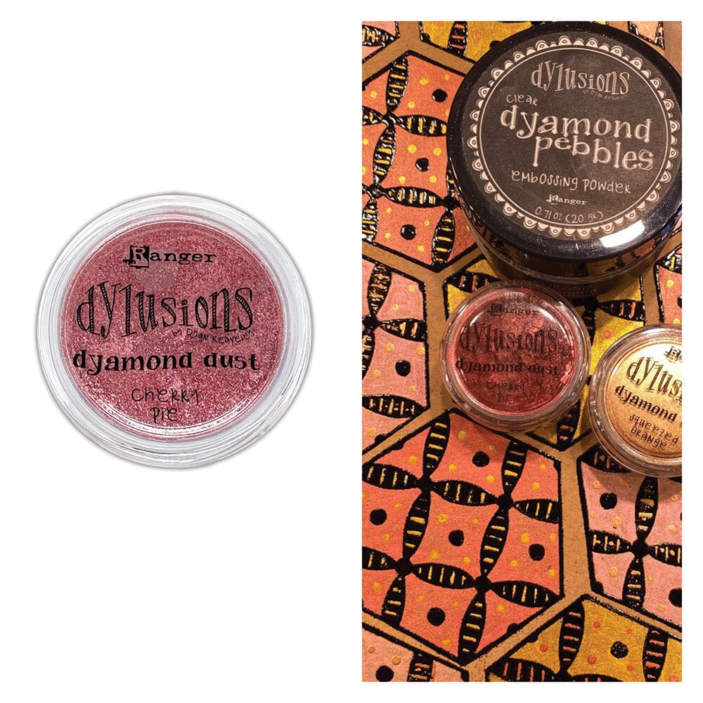 Dylusions Dyamond Dust - Cherry Pie Powders Dylusions 