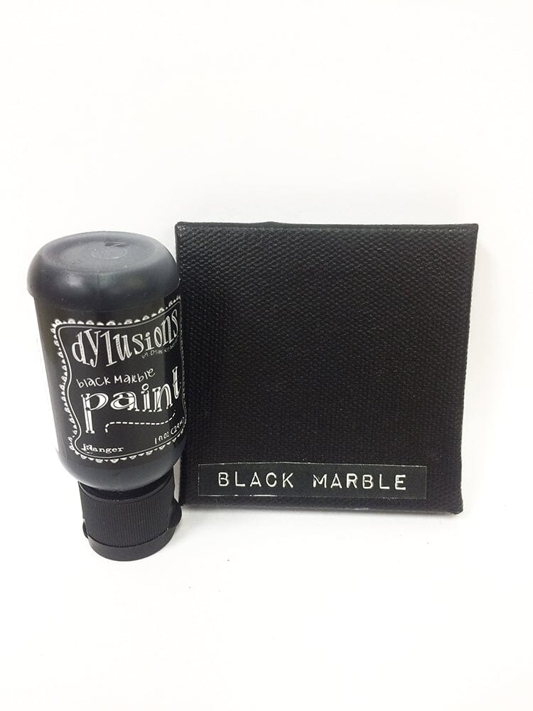 Dylusions Flip Cap Paint Black Marble, 1oz Paint Dylusions 