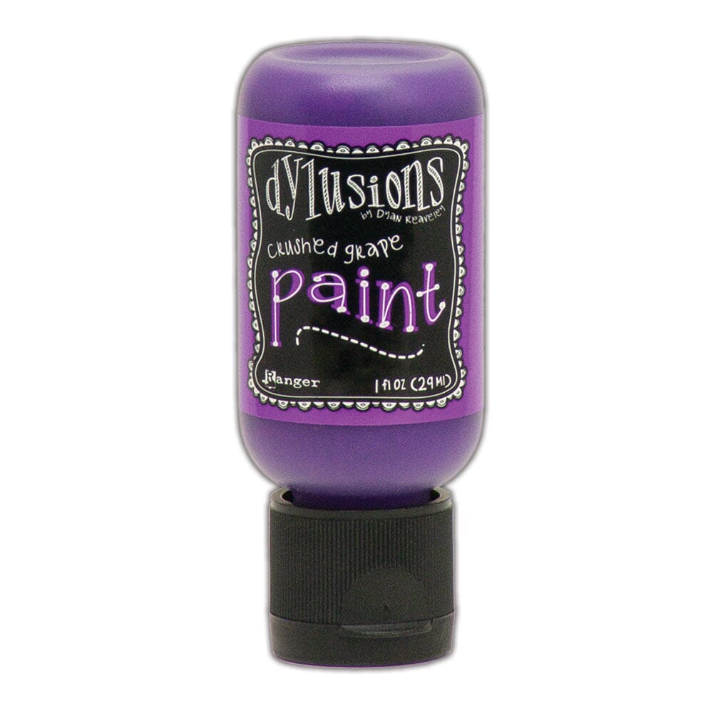 Dylusions Flip Cap Paint Crushed Grape, 1oz Paint Dylusions 