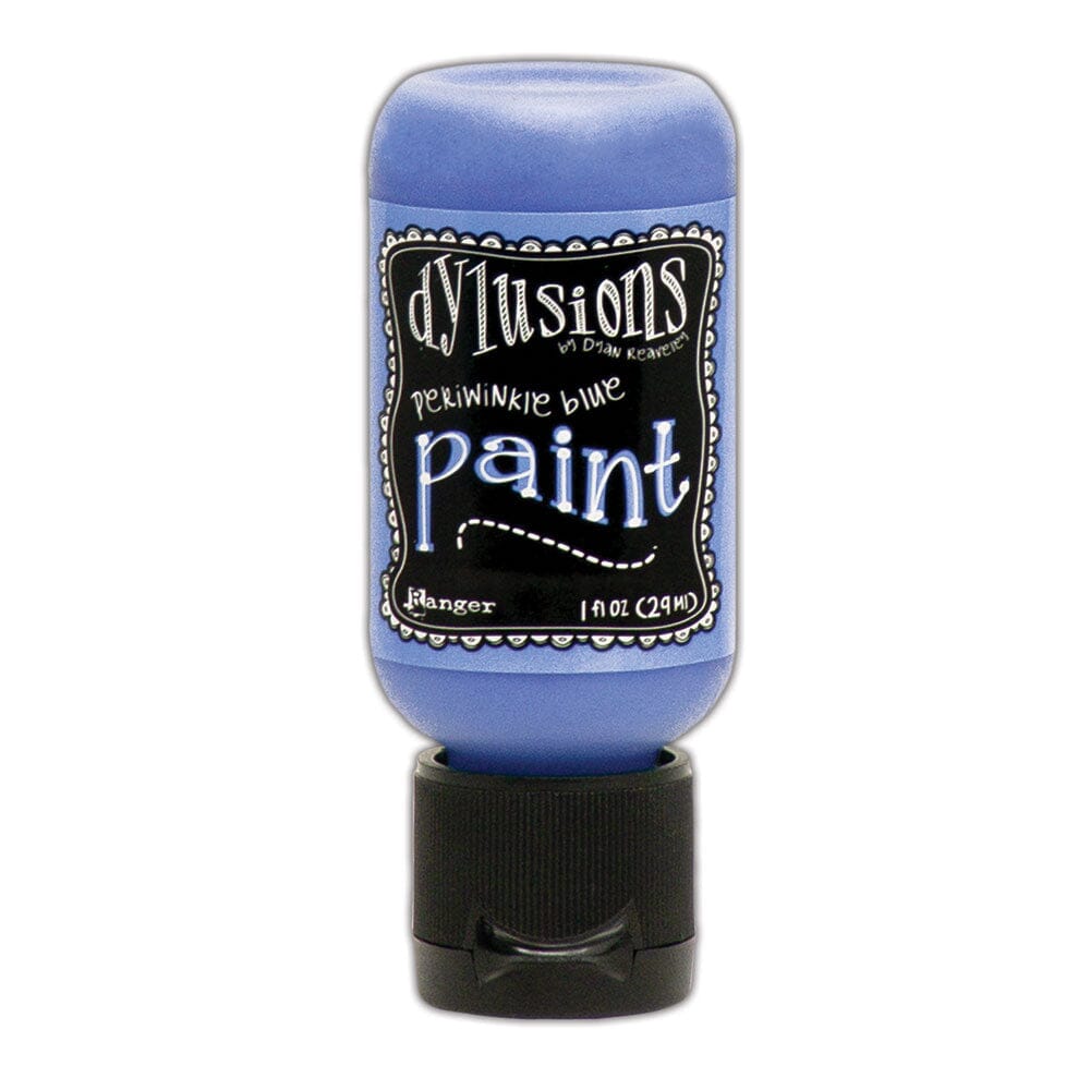 Dylusions Flip Cap Paint Periwinkle Blue, 1oz Paint Dylusions 