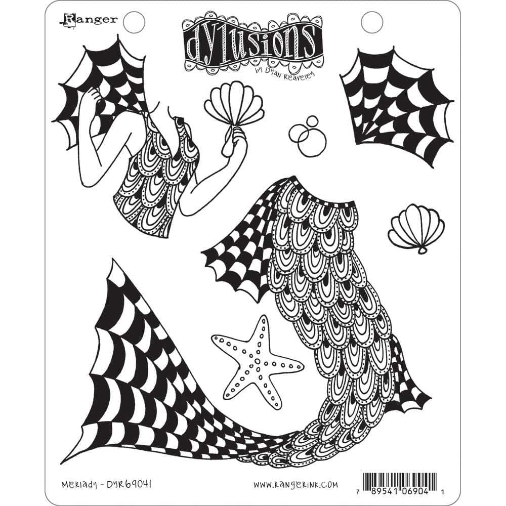 Dylusions Cling Mount Stamps Merlady Stamps Dylusions 