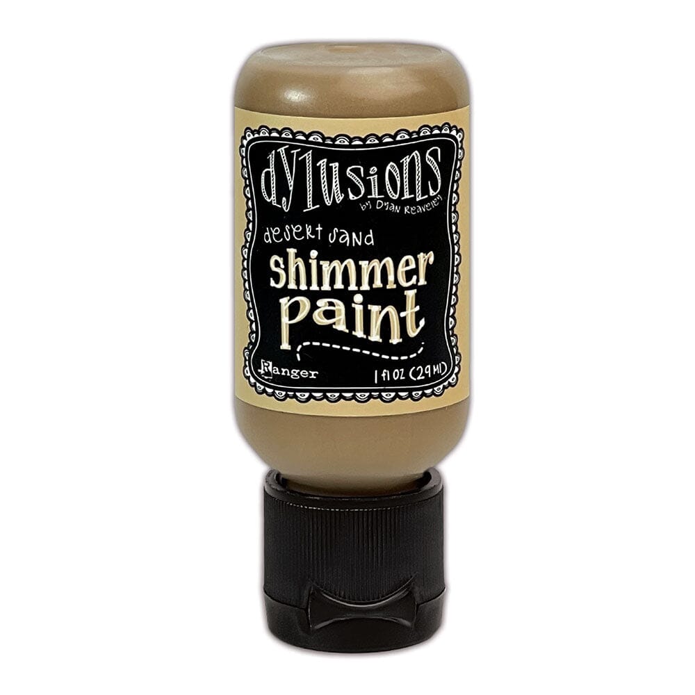 Dylusions Shimmer Paint Desert Sand, 1oz Paint Dylusions 