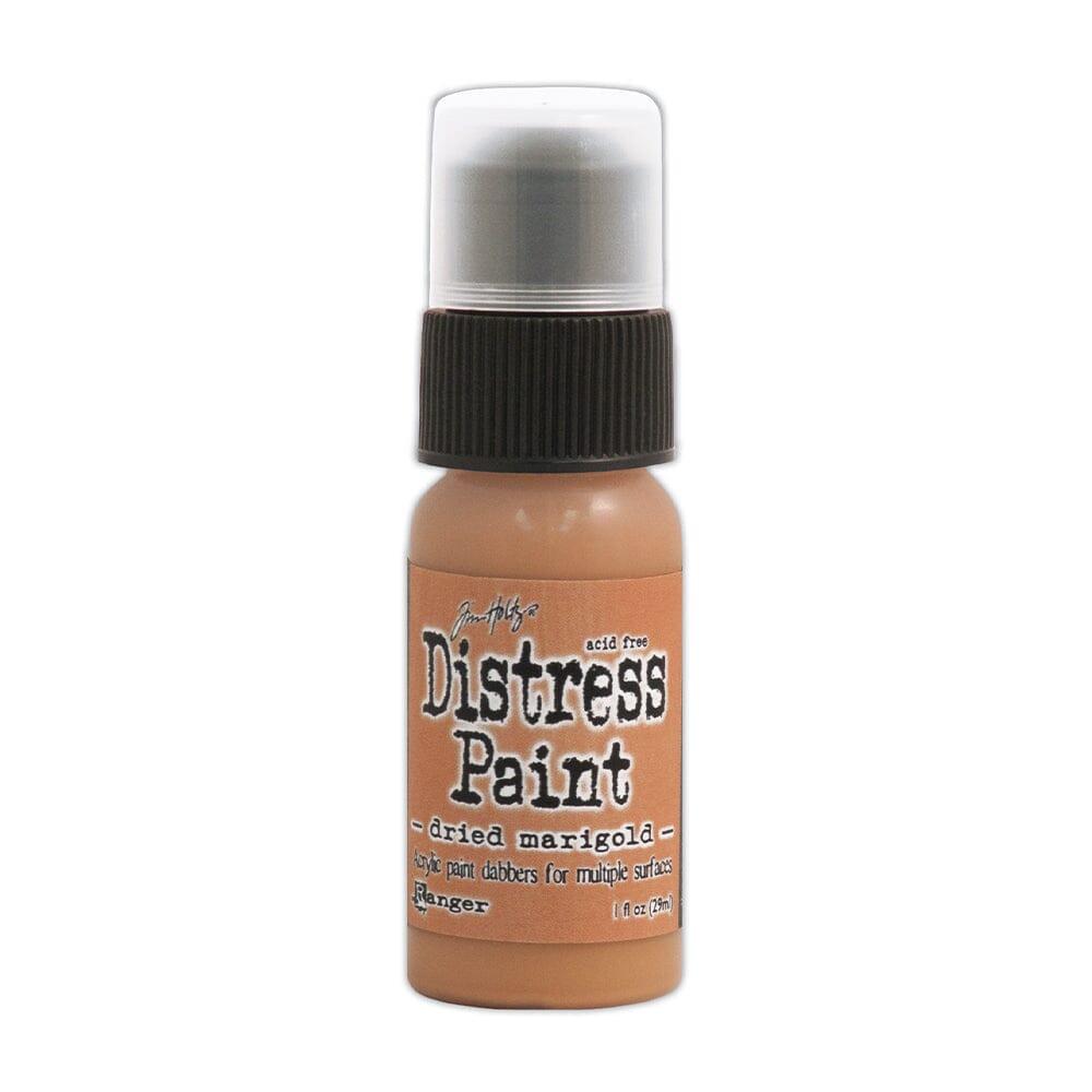 Tim Holtz Distress® Dabber Paint Dried Marigold, 1oz Paint Distress 