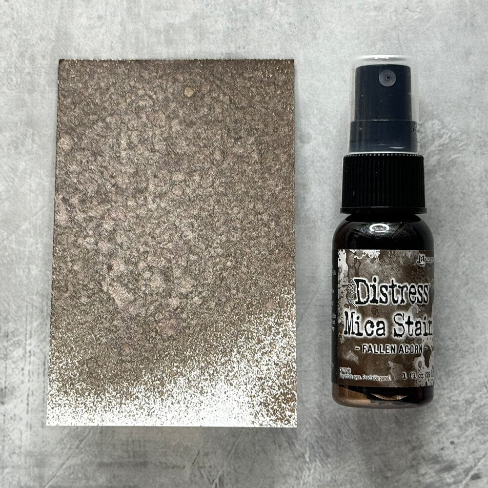 Tim Holtz Distress® Halloween Fallen Acorn Mica Stain Sprays Distress 