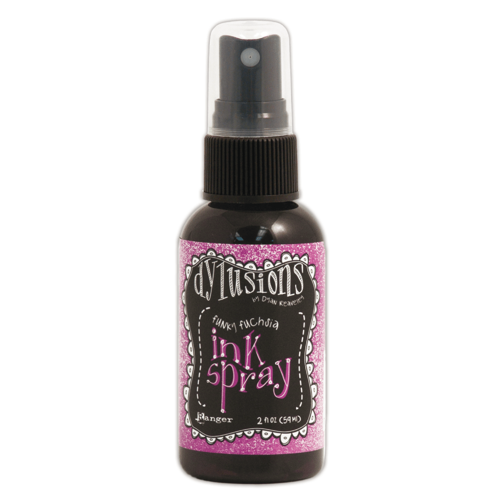 Dylusions Ink Spray Funky Fuchsia, 2oz Sprays Dylusions 