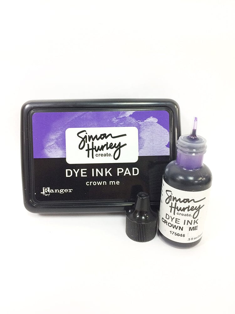 Simon Hurley create. Dye Ink Re-Inker Crown Me Ink Simon Hurley 