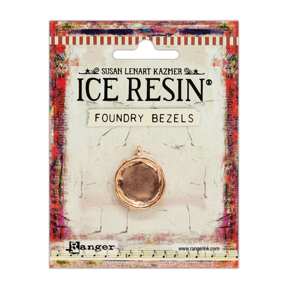 ICE Resin® Foundry Bezel Simple Circle Bezels & Charms ICE Resin® Rose Gold 