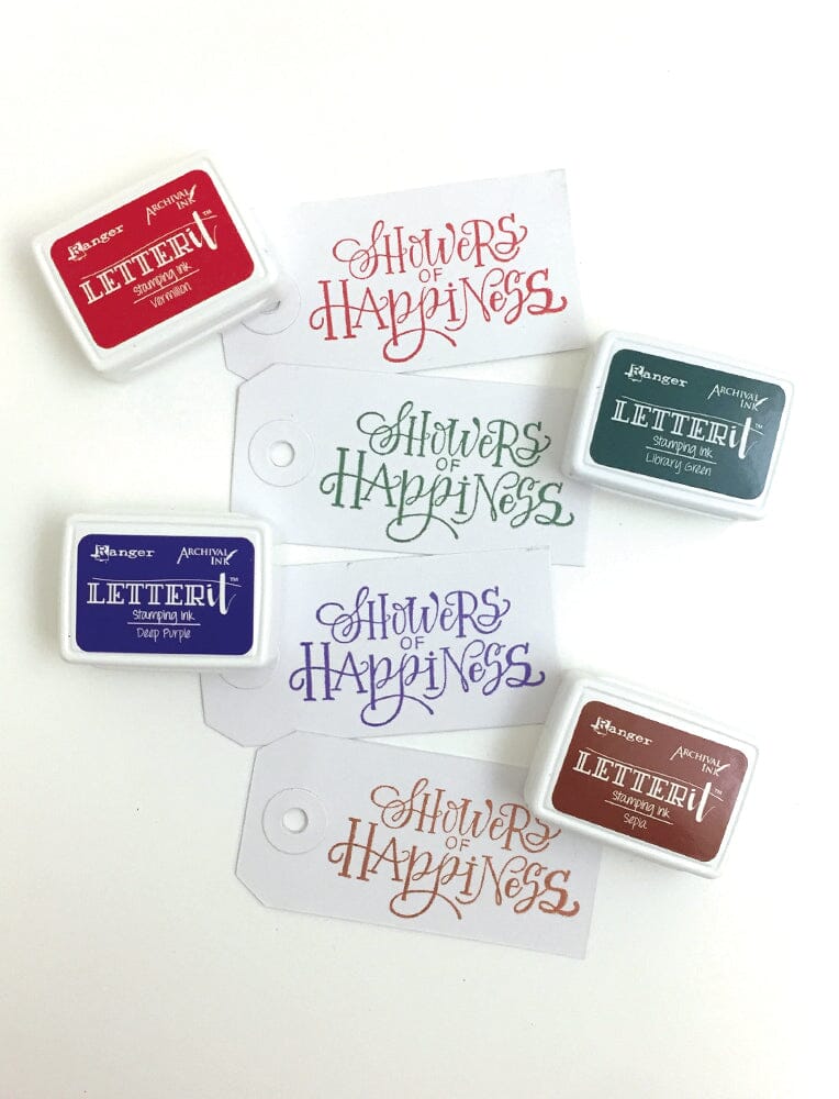 Letter It™ Stamping Ink Set #4 Kits Letter It 