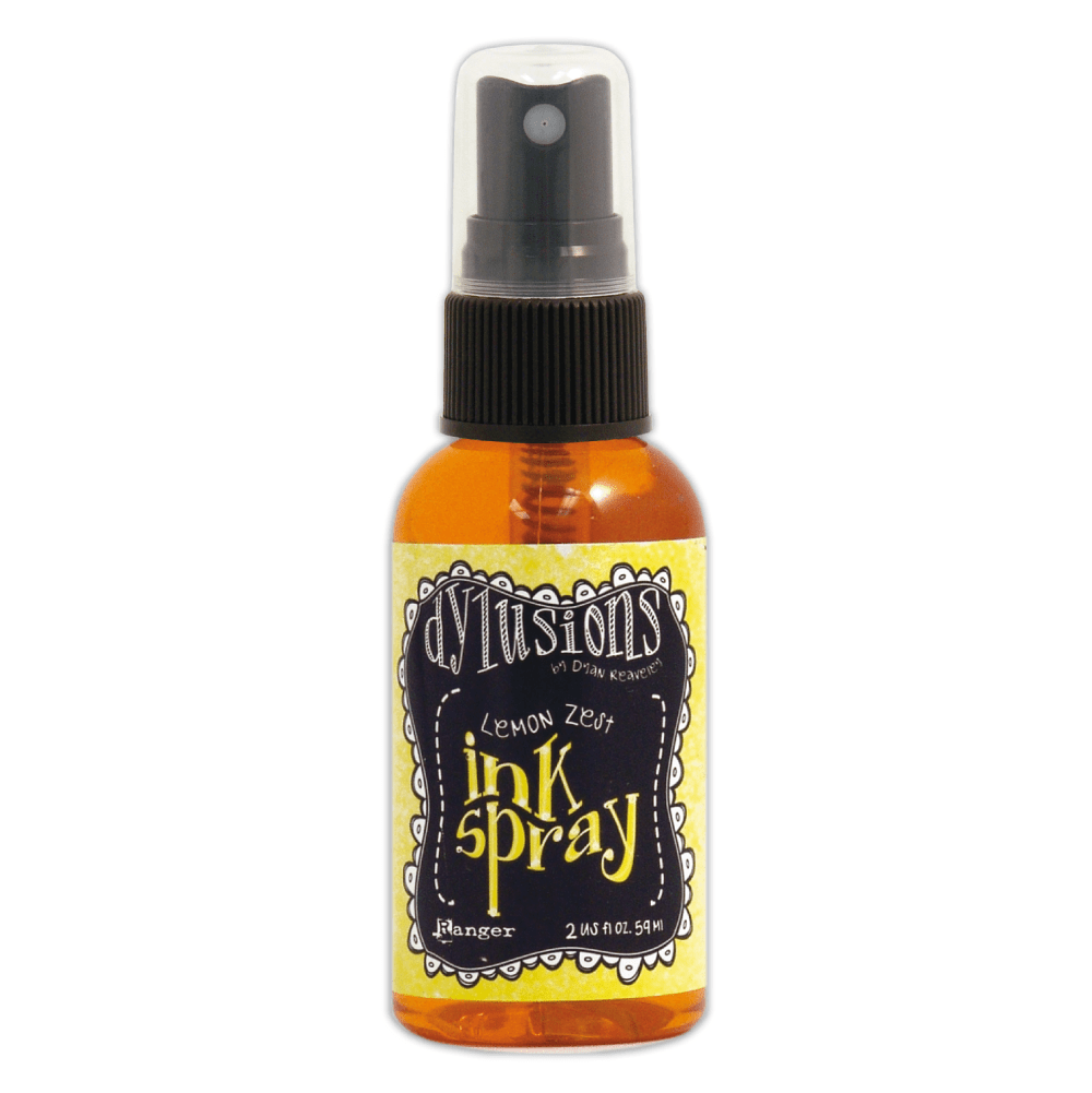 Dylusions Ink Spray Lemon Zest, 2oz Sprays Dylusions 