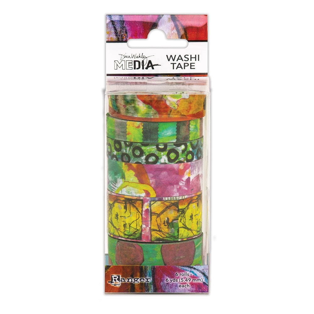 Dina Wakley Media Washi Tape #4 Tools & Accessories Dina Wakley Media 