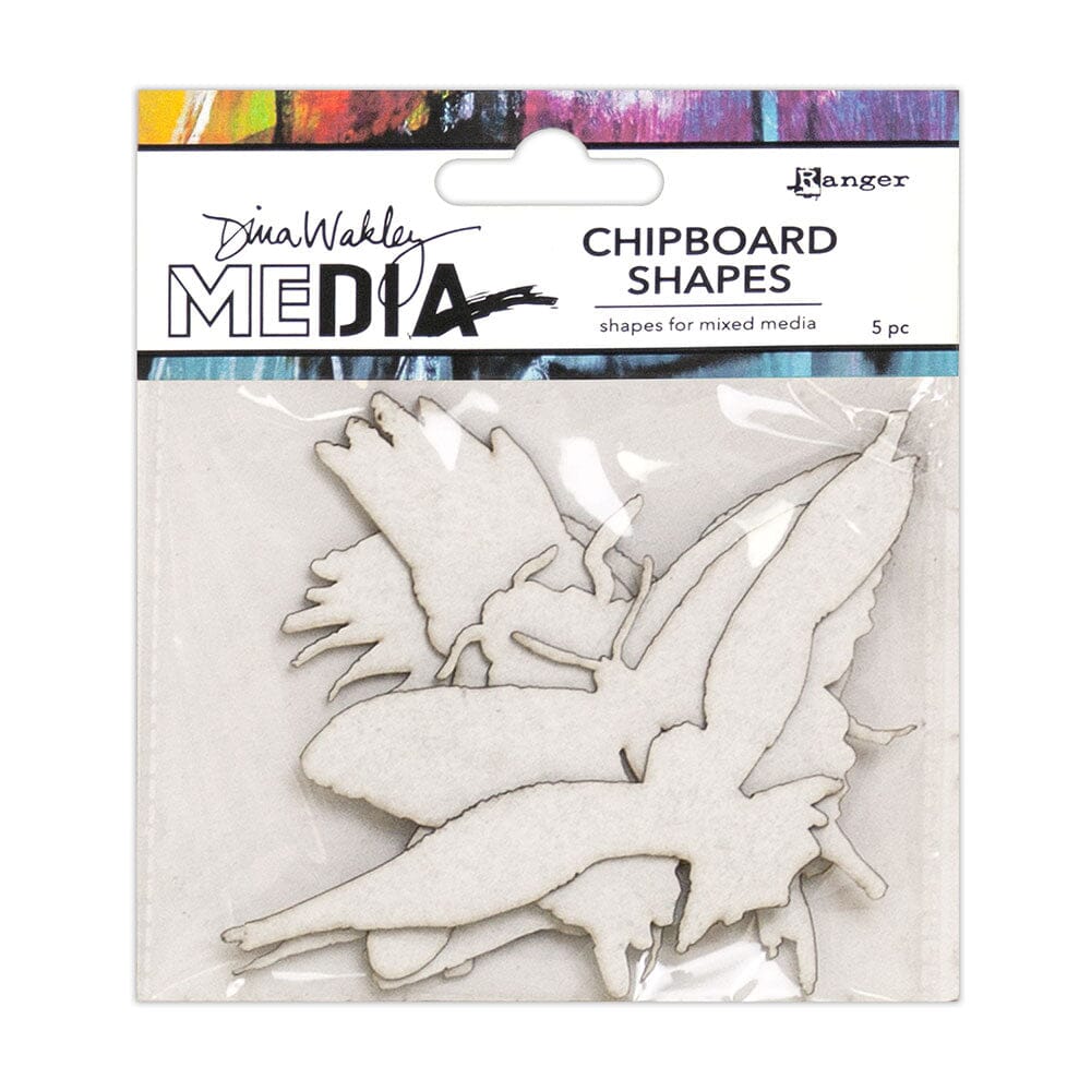 Dina Wakley Media Chipboard Shapes Flying Surfaces Dina Wakley Media 