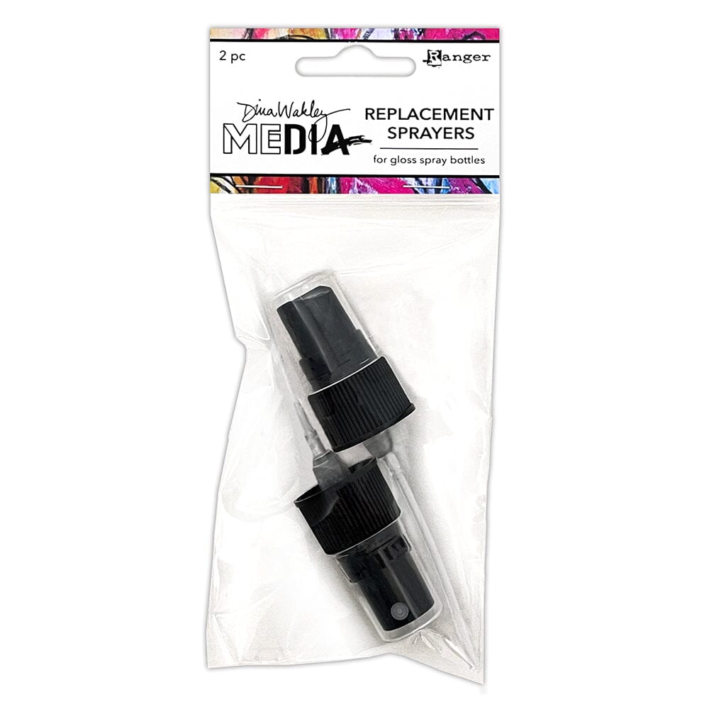 Dina Wakley MEdia Replacement Sprayers 2pk Tools & Accessories Dina Wakley Media 