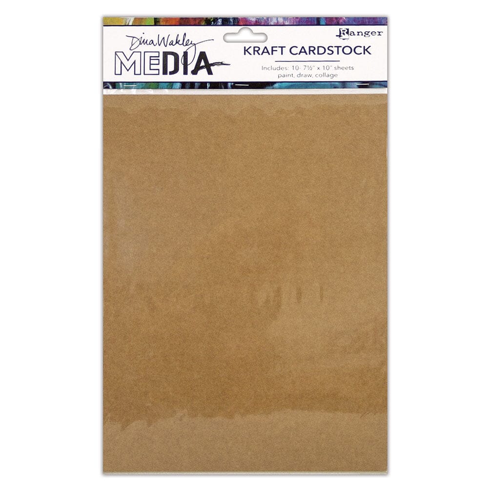 Dina Wakley Media Kraft Paper Pack Surfaces Dina Wakley Media 