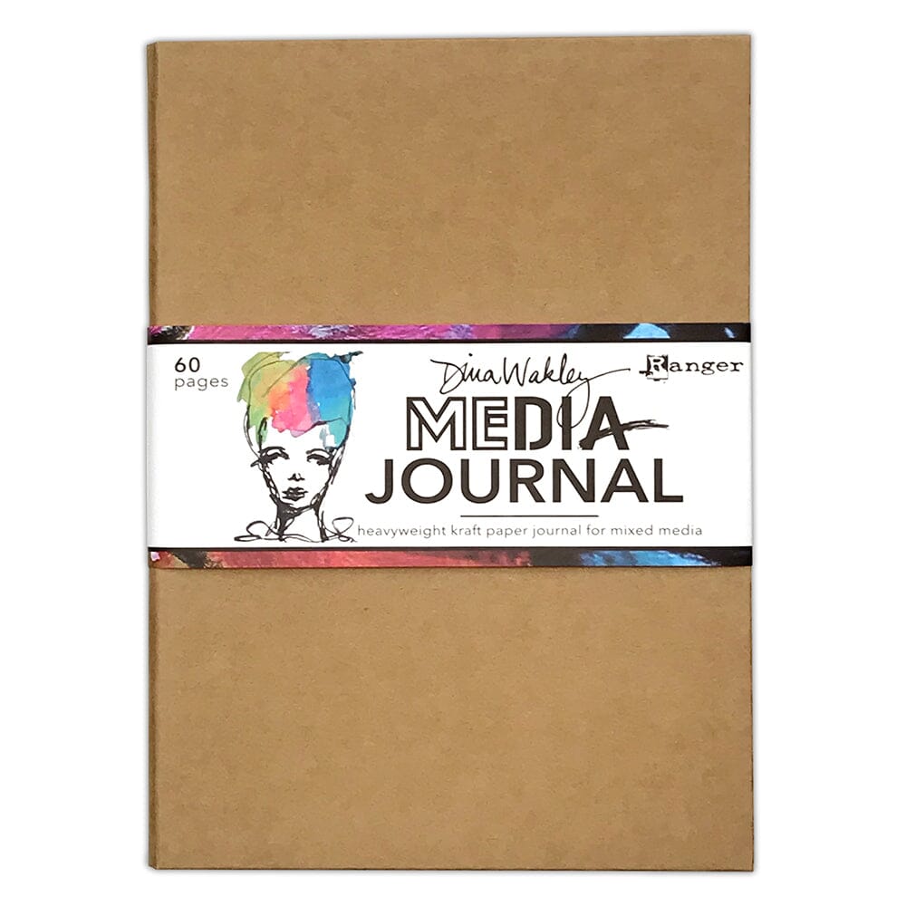 Dina Wakley MEdia Large Kraft Journal Surfaces Dina Wakley Media 