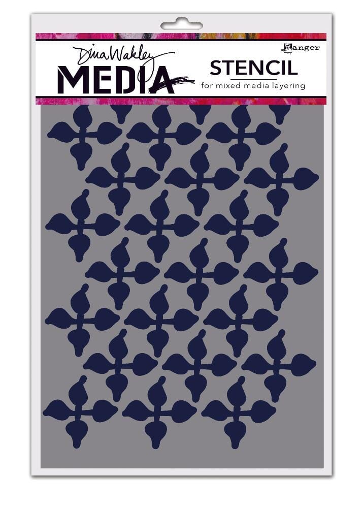 Dina Wakley Media Stencils Wallpaper Stencil Dina Wakley Media 