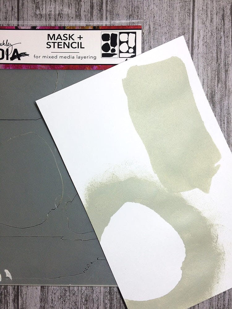 Dina Wakley Media Stencils Uneven Shapes Stencil Dina Wakley Media 