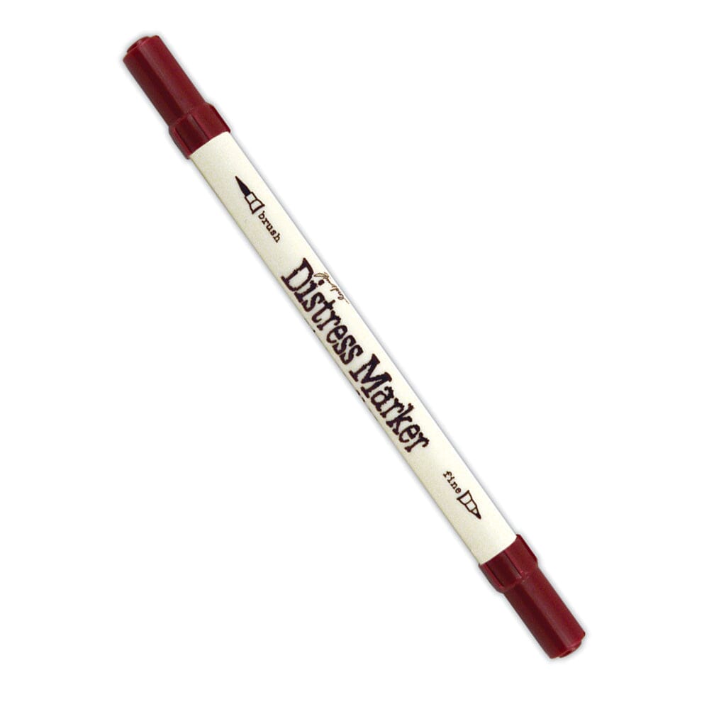 Tim Holtz Distress® Dual Tip Marker Fired Brick Writing & Coloring Distress 