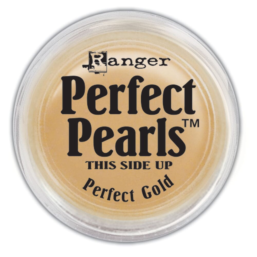 Perfect Pearls™ Pigment Powder Perfect Gold, .25oz. Powders Ranger Ink 