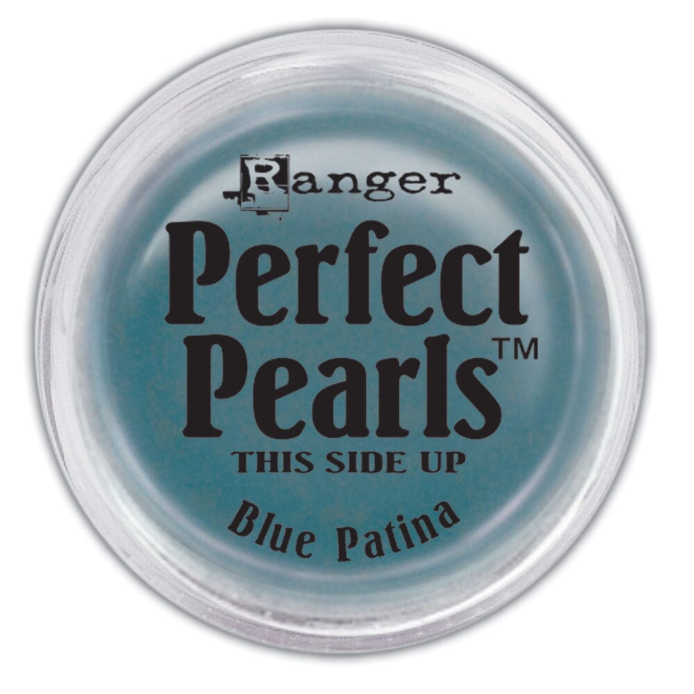 Perfect Pearls™ Pigment Powder Blue Patina, .25oz. Powders Ranger Ink 