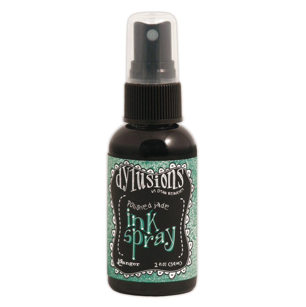 Dylusions Ink Spray Polished Jade, 2oz Sprays Dylusions 