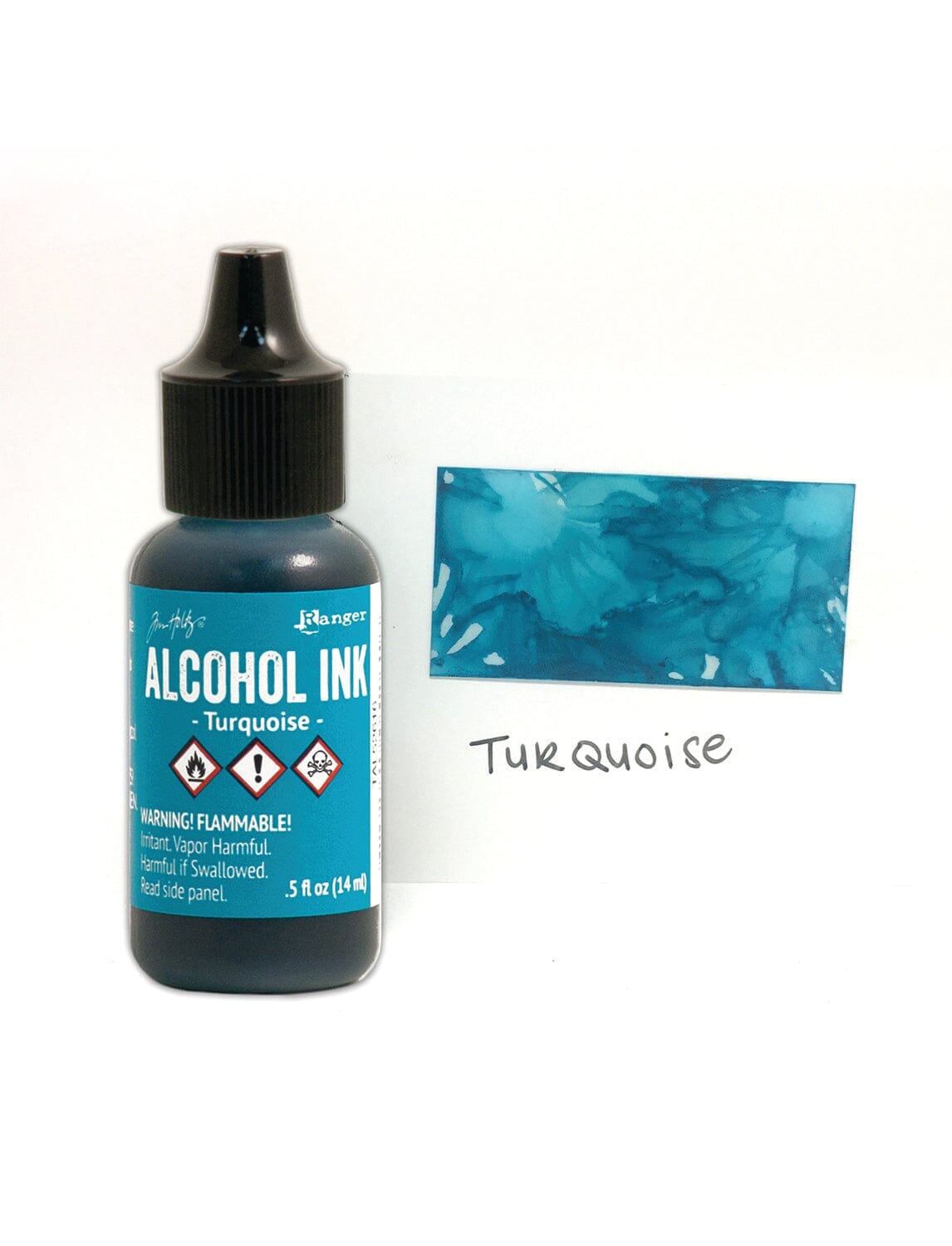 Tim Holtz® Alcohol Ink Turquoise, 0.5oz Ink Alcohol Ink 