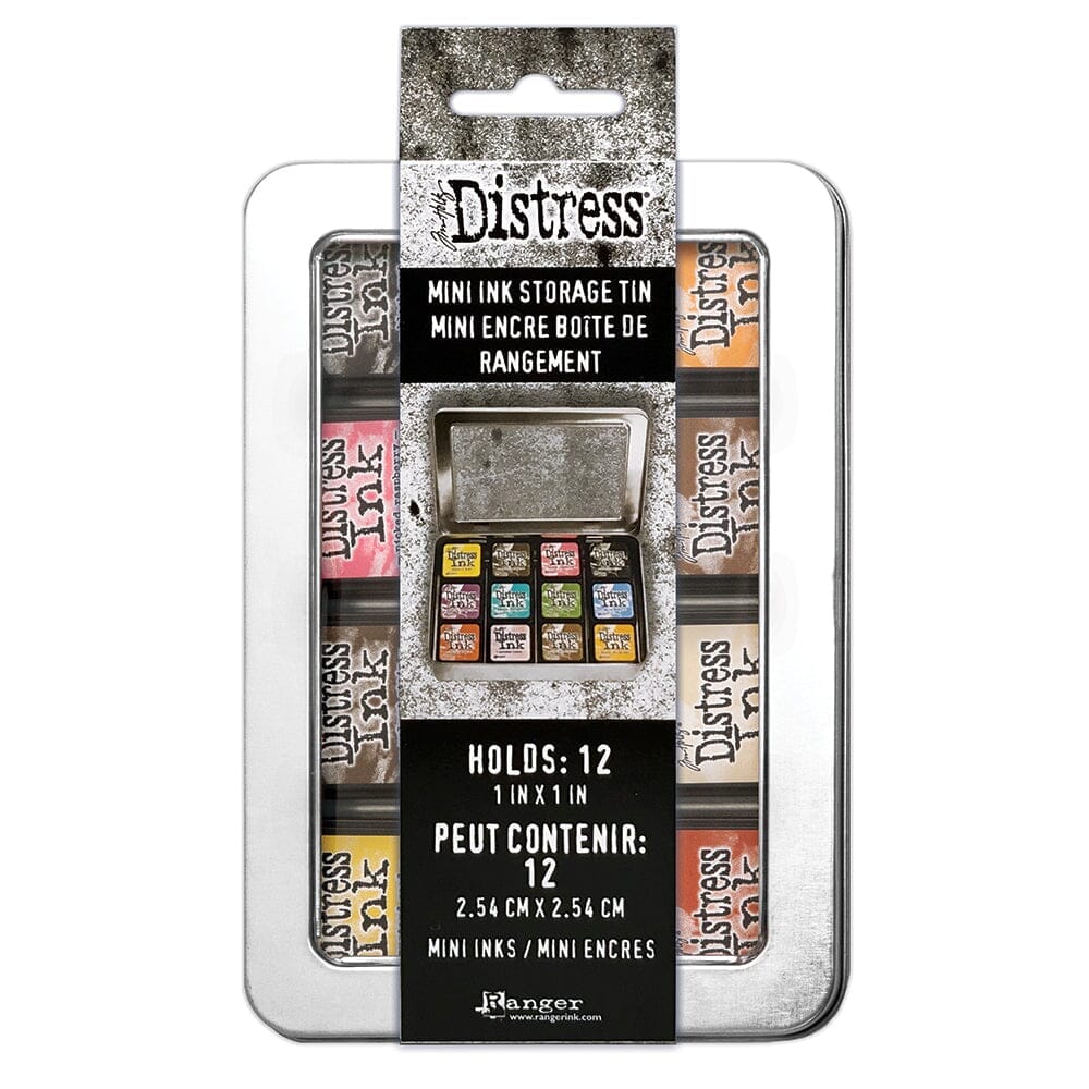 Tim Holtz Mini Distress® Ink Storage Tin Tools & Accessories Distress 