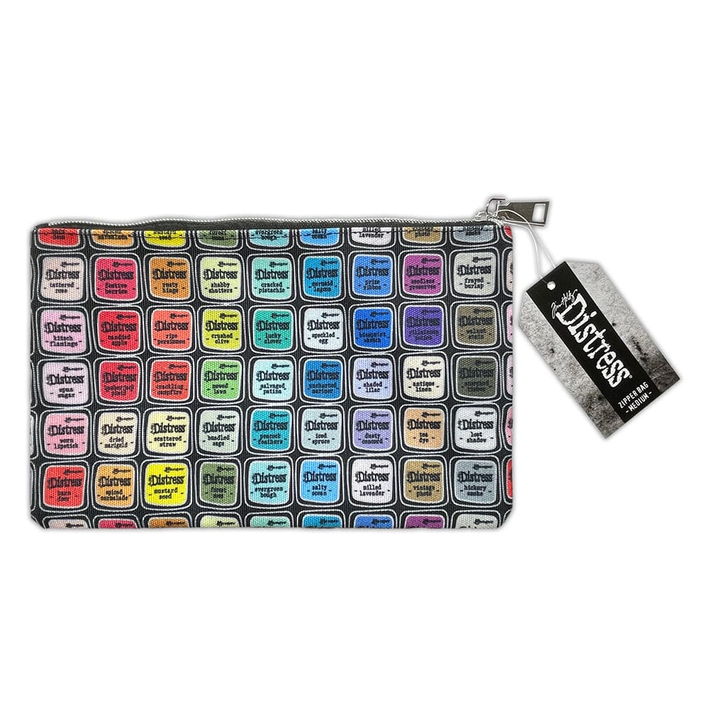 Tim Holtz Distress® Zipper Bag - Medium Storage Distress 