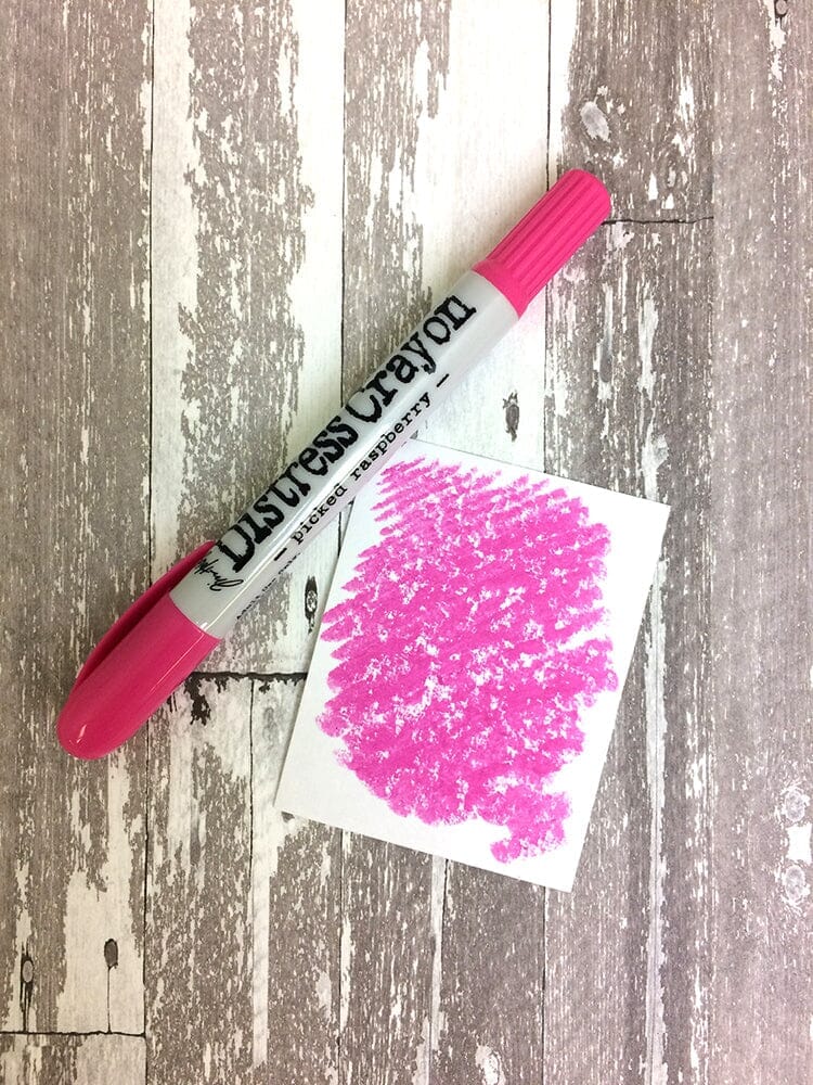 Tim Holtz Distress® Crayon Picked Raspberry Writing & Coloring Distress 