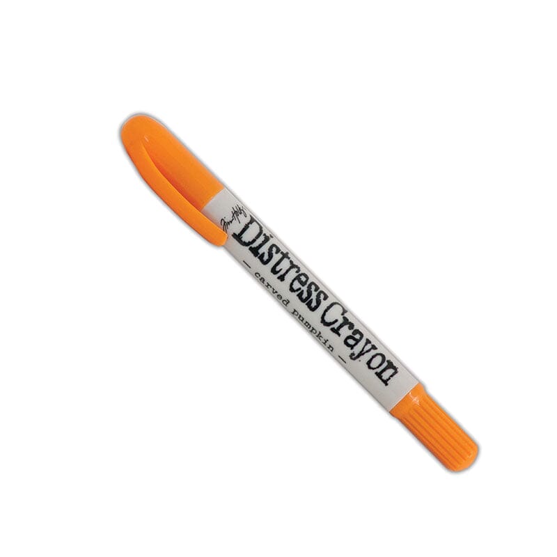 Tim Holtz Distress® Crayon Carved Pumpkin Writing & Coloring Distress 