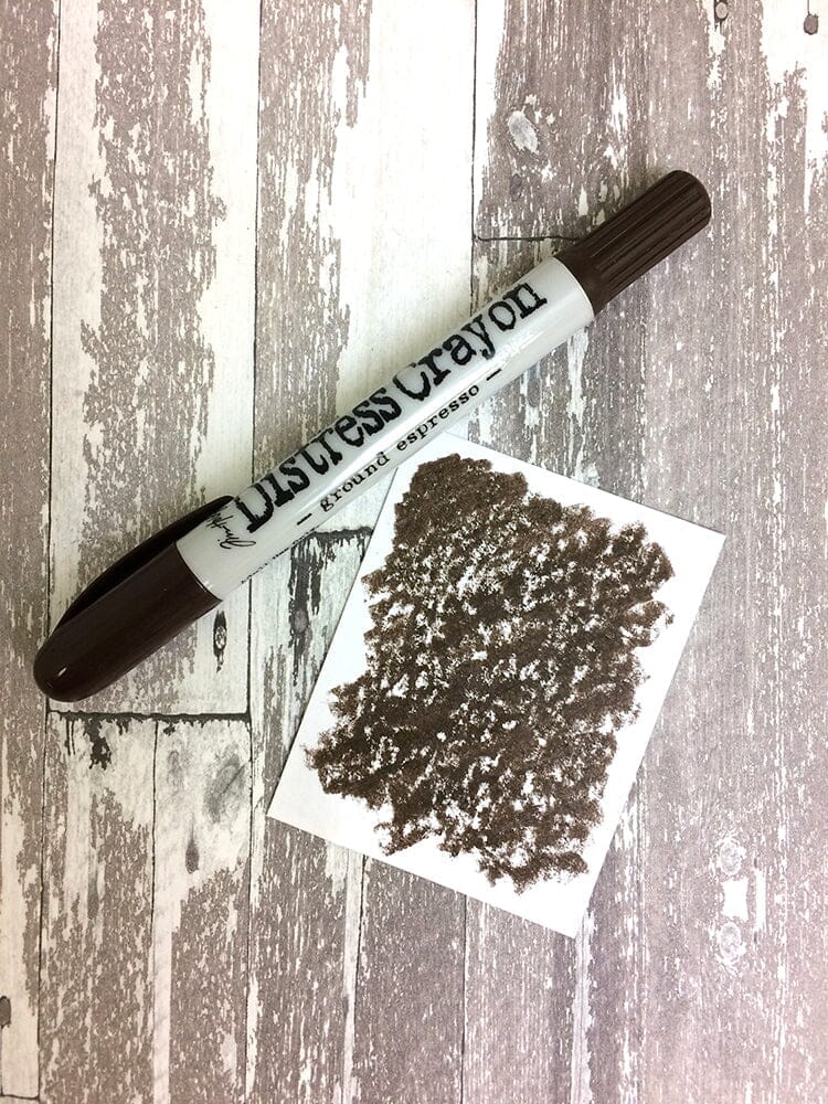 Tim Holtz Distress® Crayon Ground Espresso Writing & Coloring Distress 