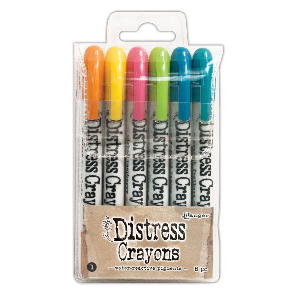 Tim Holtz Distress® Crayons Set 1 Kits Distress 