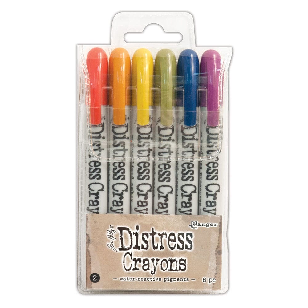 Tim Holtz Distress® Crayons Set 2 Kits Distress 