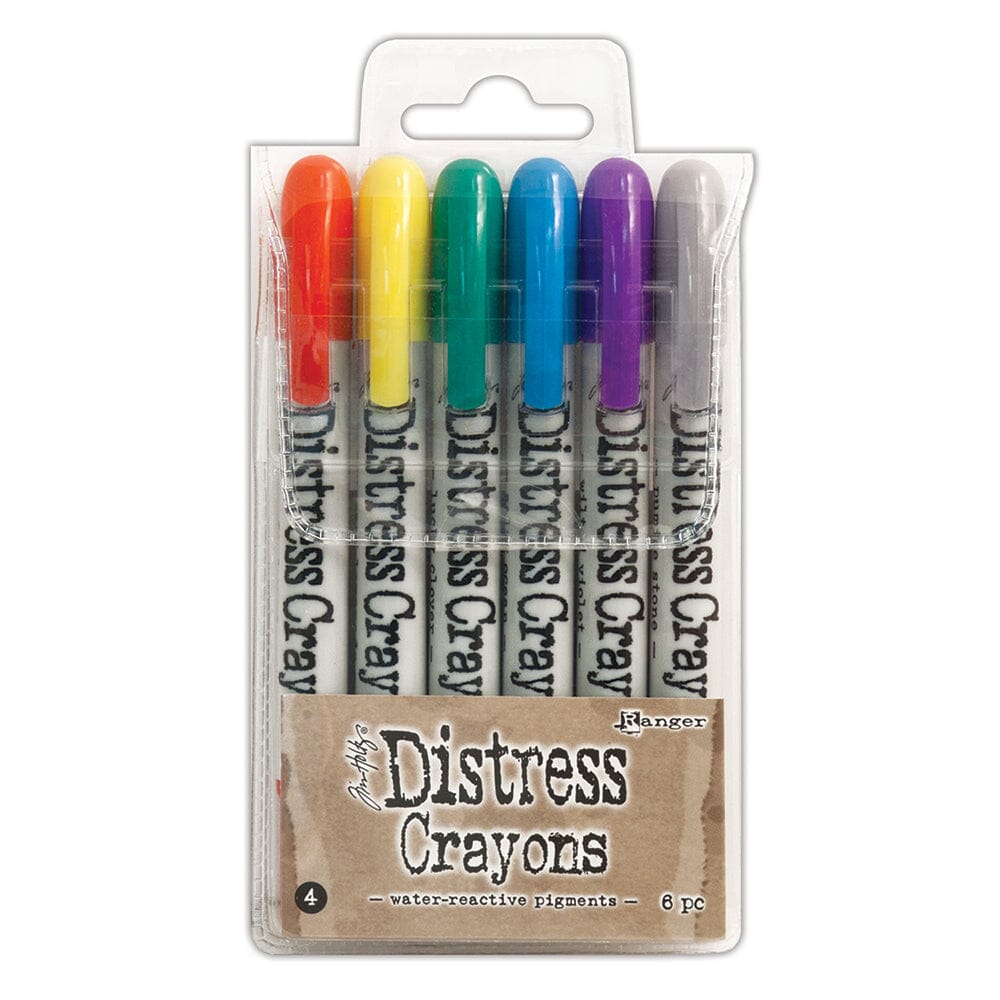 Tim Holtz Distress® Crayons Set 4 Kits Distress 