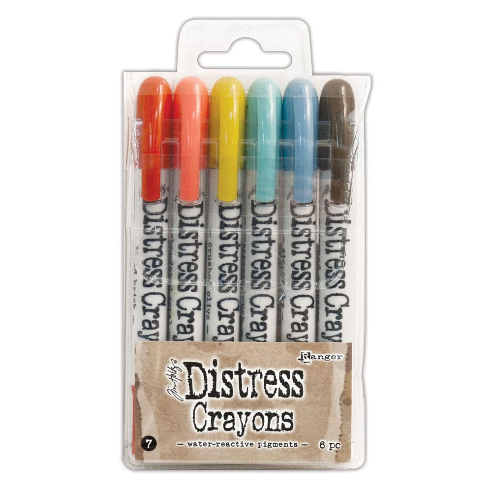 Tim Holtz Distress® Crayons Set 7 Kits Distress 