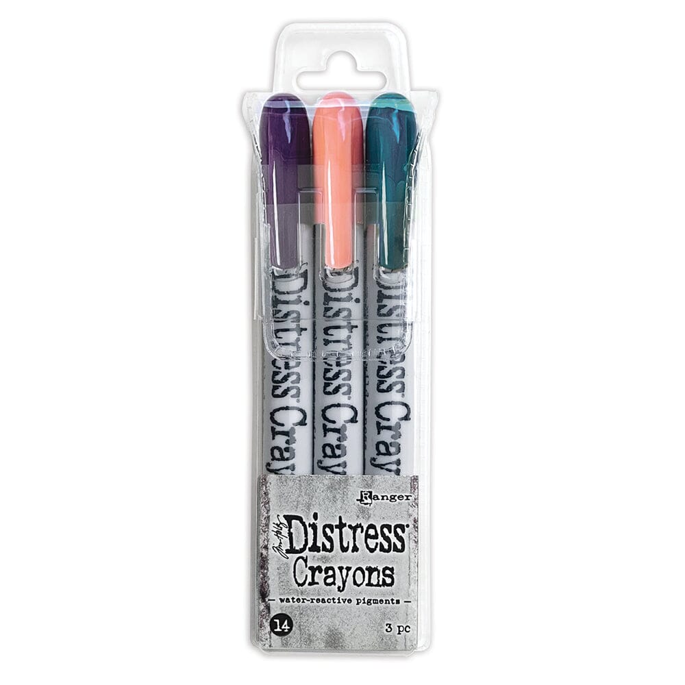 Tim Holtz Distress® Crayons Set 14 Kits Distress 