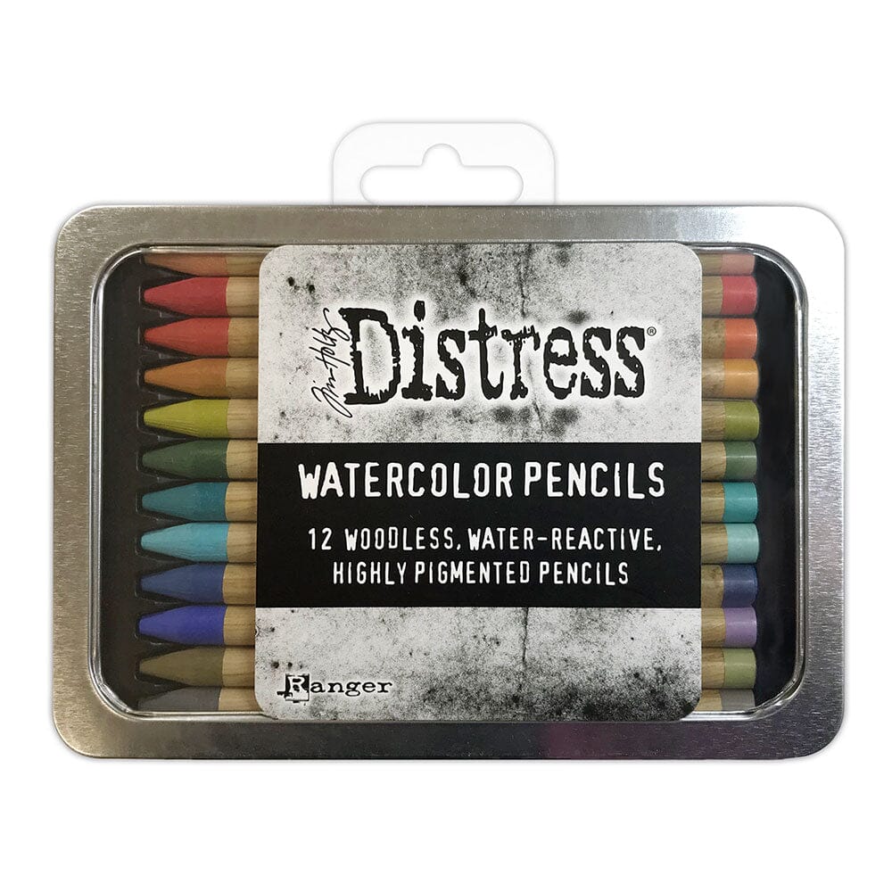 Tim Holtz Distress® Watercolor Pencils Set 3 Writing & Coloring Distress 