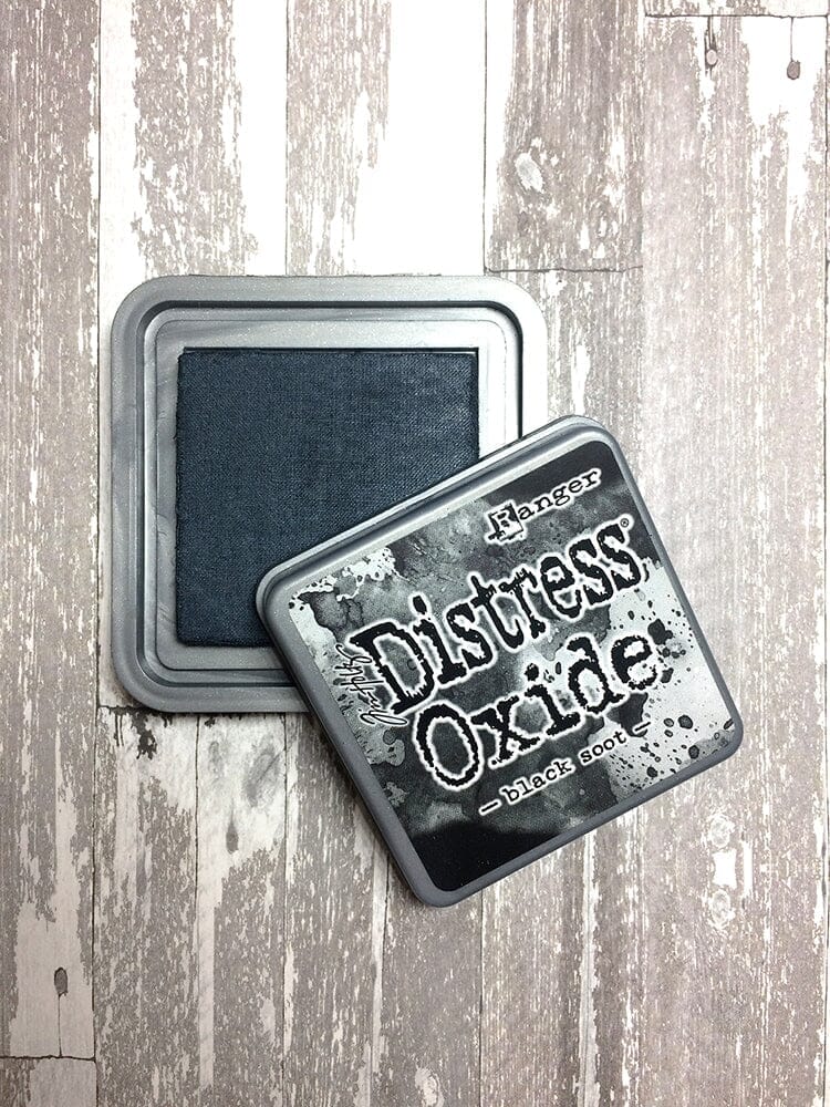 Tim Holtz Distress® Oxide® Ink Pad Black Soot Ink Pad Distress 