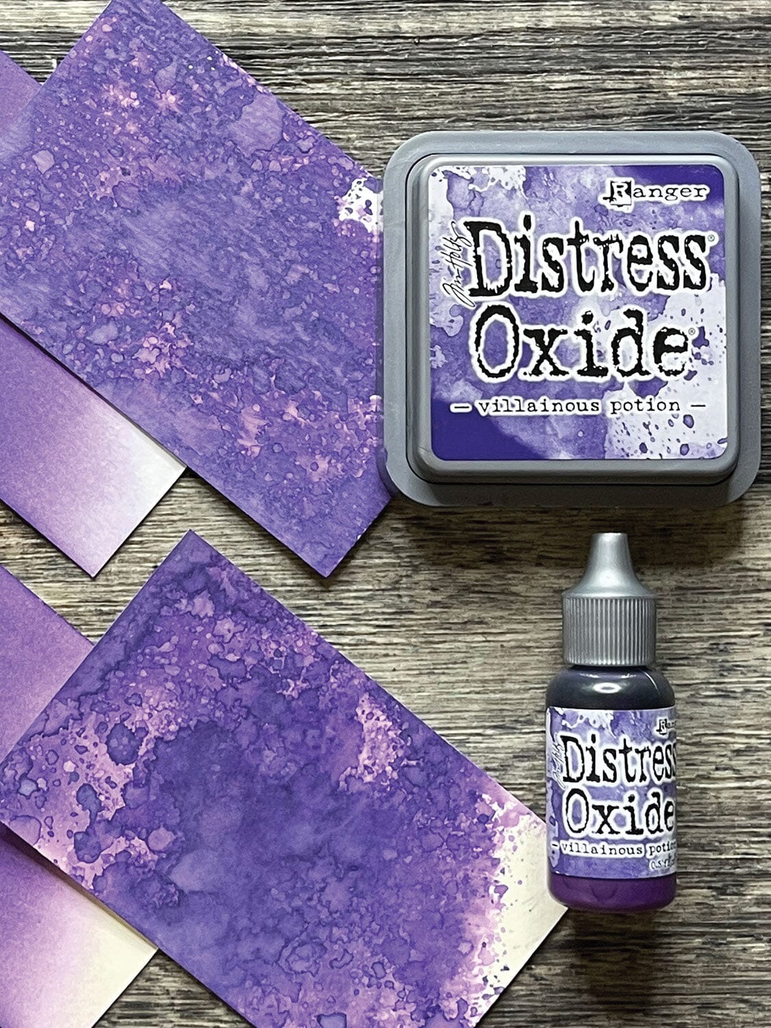 Tim Holtz Distress® Oxide® Ink Pad Re-Inker Villainous Potion 0.5oz Ink Distress 