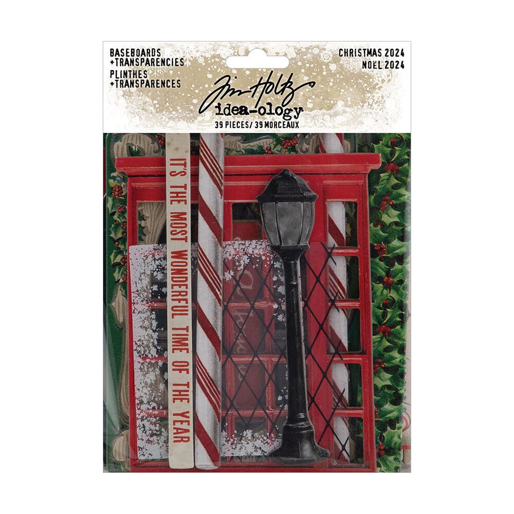 Tim Holtz Idea-ology Christmas Baseboard + Transparencies Tim Holtz Other 