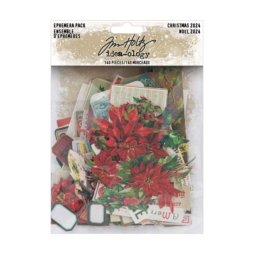 Tim Holtz Idea-ology Christmas Ephemera Pack Tim Holtz Other 