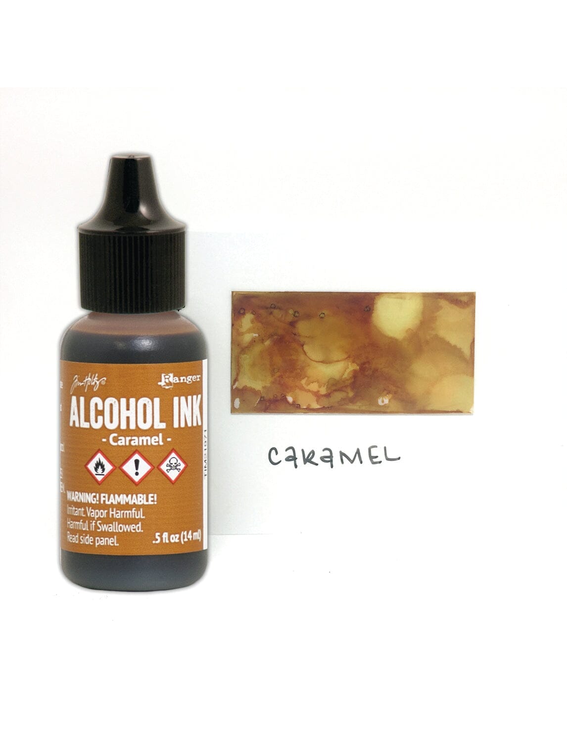 Tim Holtz® Alcohol Ink Caramel, 0.5oz Ink Alcohol Ink 